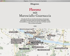 Screenshot Florenz-Karte